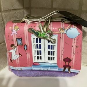 NWT Disney Loungefly Peter Pan Crossbody Bag
